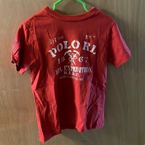 Ralph Lauren size 3T polo red shirt